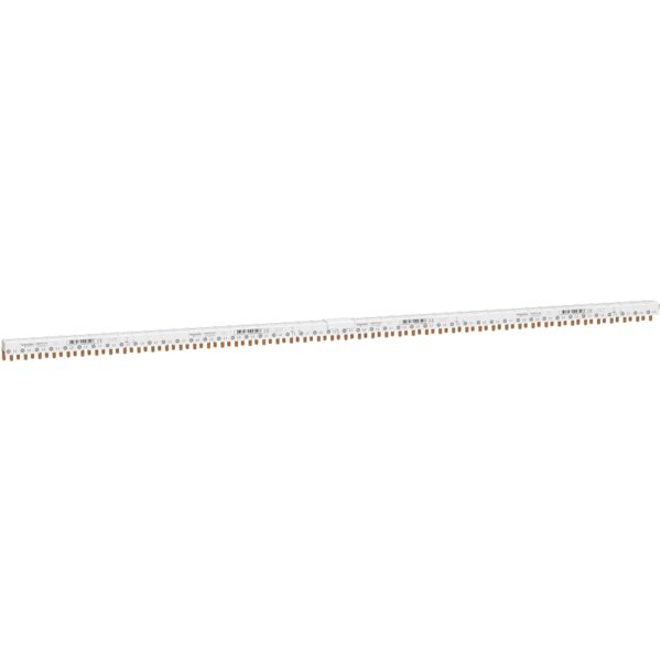 מסרק חיבורים מזלג - 48 יחידות 9 מ"מ- 3P+N - 80A